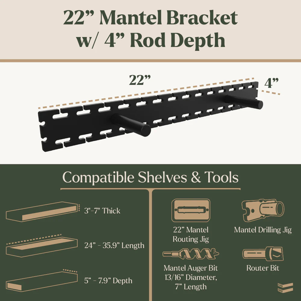 Studlock Mantel Bracket
