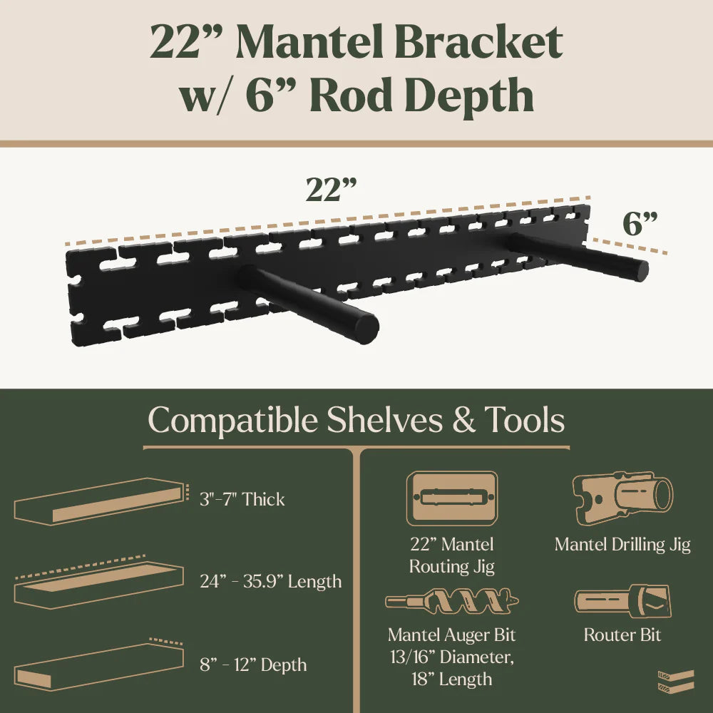 Studlock Mantel Bracket