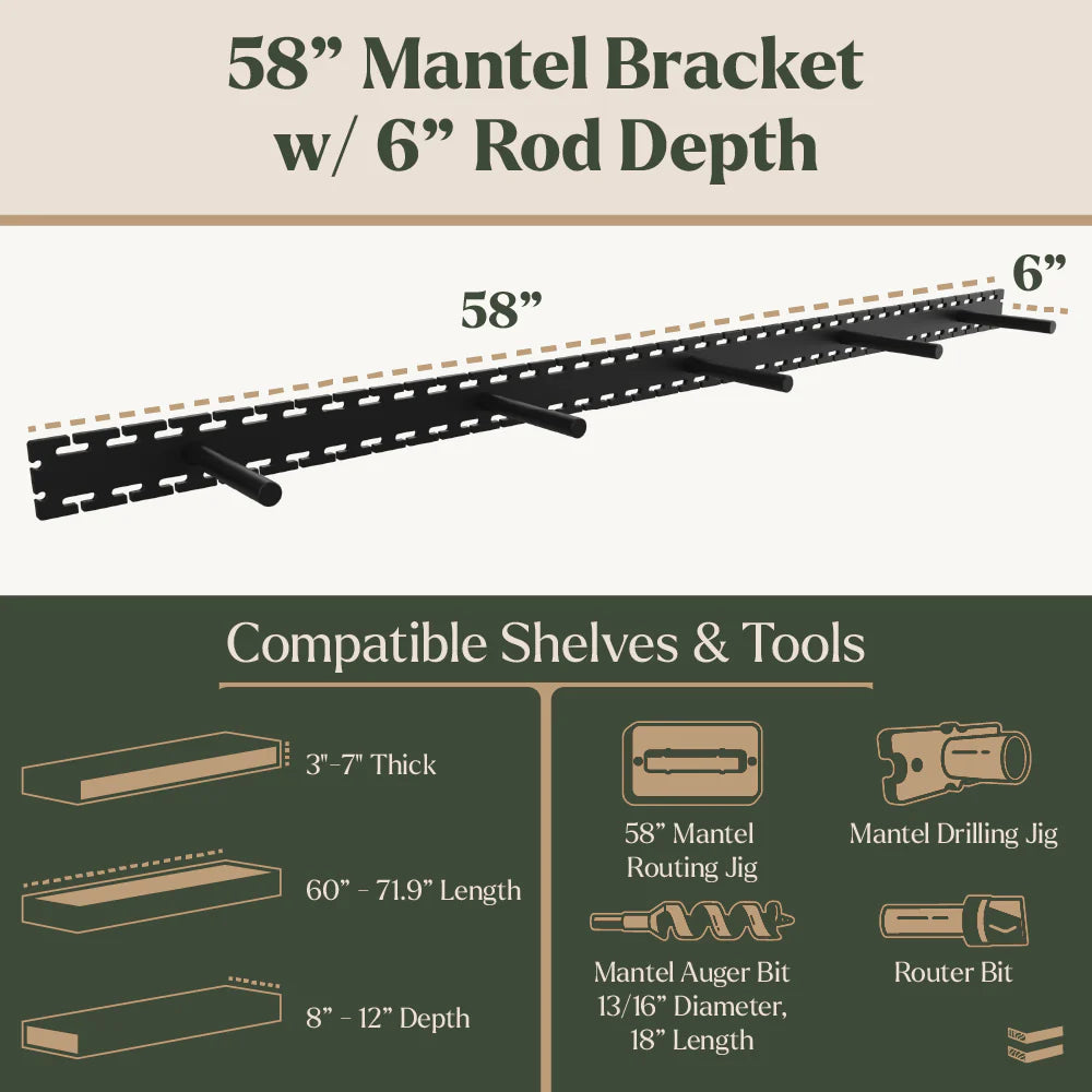 Studlock Mantel Bracket