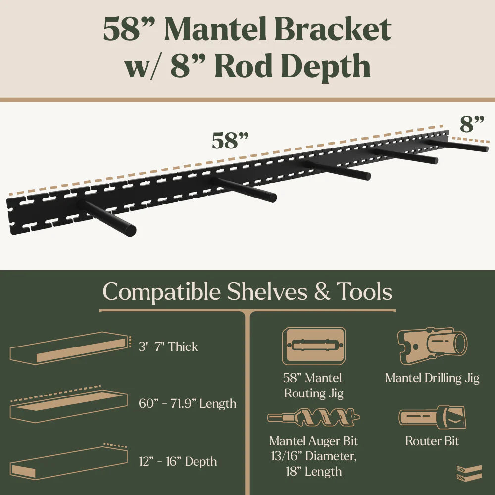 Studlock Mantel Bracket