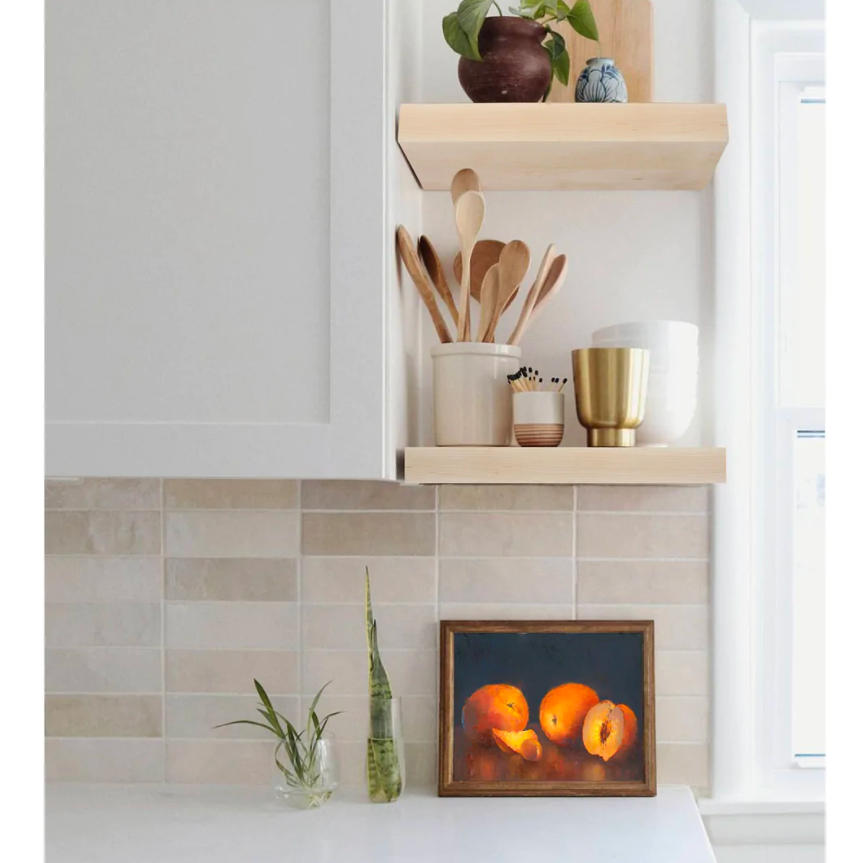 Maple Floating Shelf