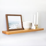 Ready-Made Ultra Thin Maple Floating Shelf - Ultra Shelf