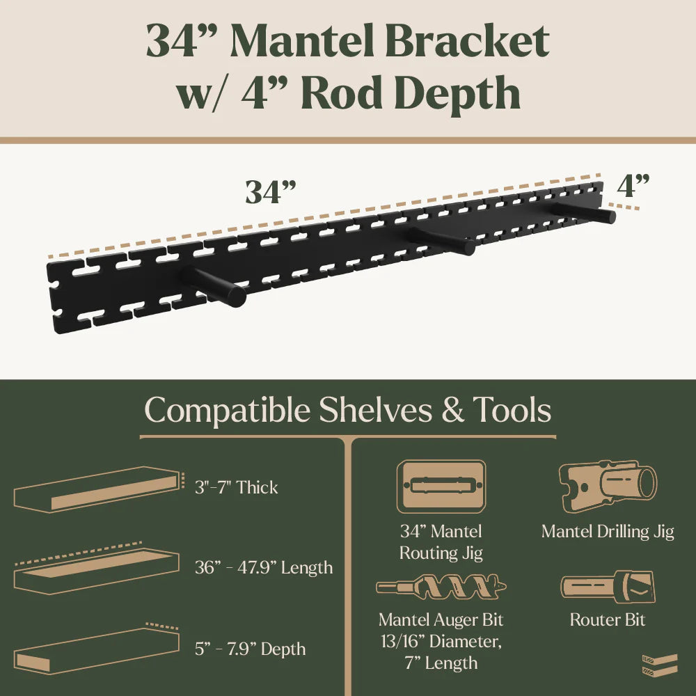 Studlock Mantel Bracket