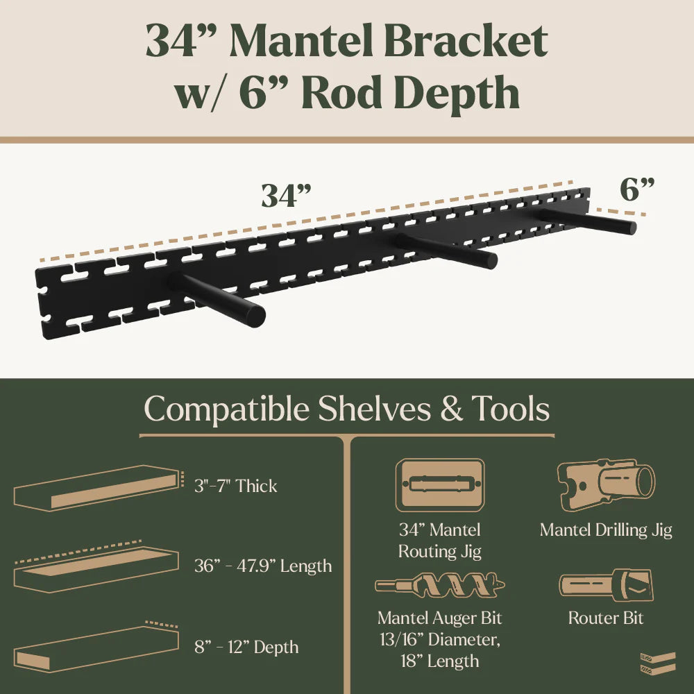 Studlock Mantel Bracket