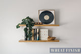 Basswood Floating Shelf