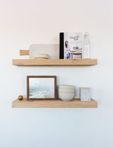 Rustic Set Floating Shelves