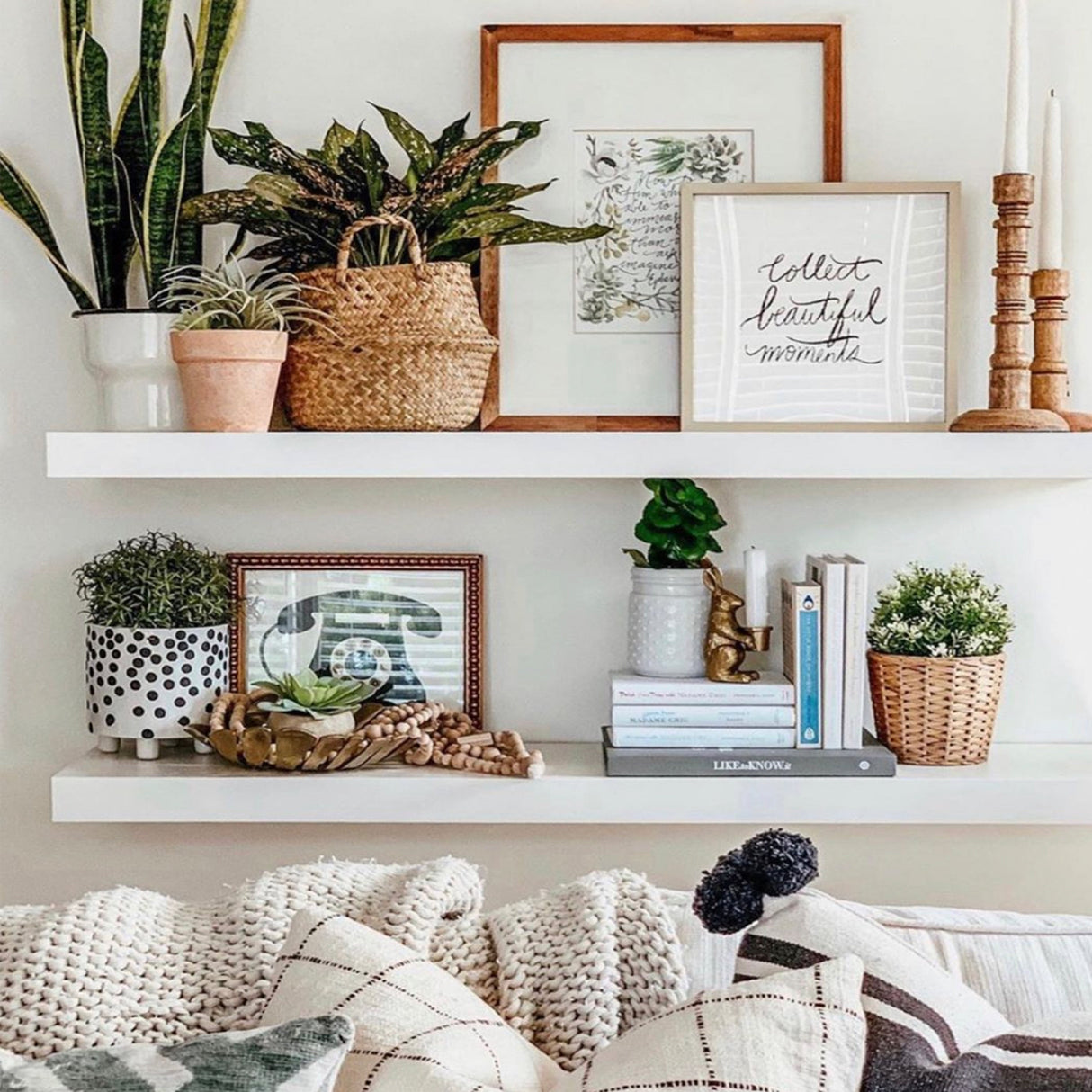 Painted Floating Shelf