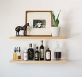 Poplar Floating Shelf