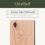Textured Artisan Alder Shelf