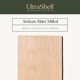 Textured Artisan Alder Shelf