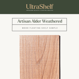 Textured Artisan Alder Shelf