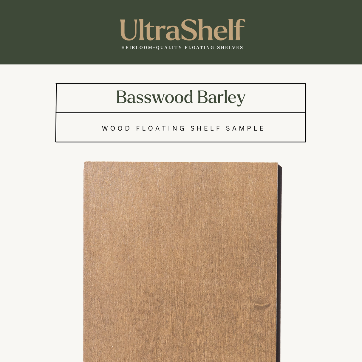 Basswood Samples