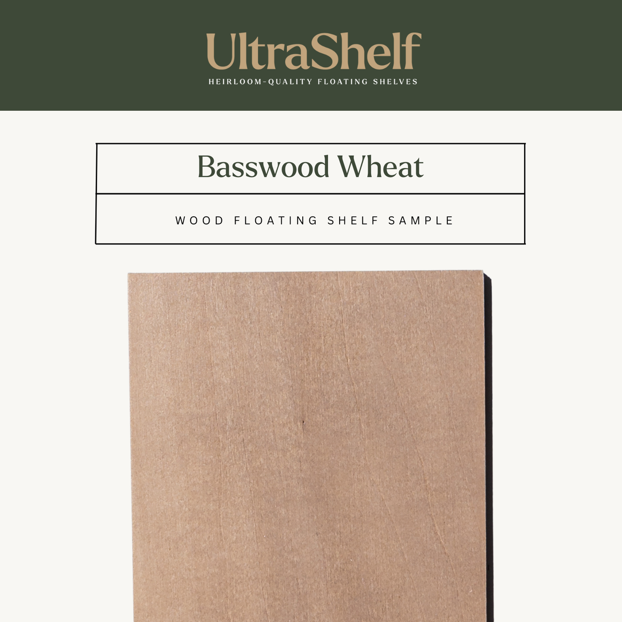 Basswood Samples