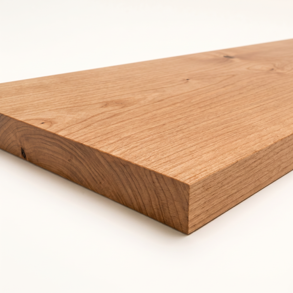 Alder - Natural Clear Coat - Corner View