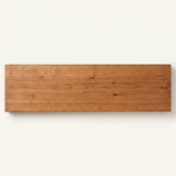 Alder - Natural Clear Coat - Top Down View