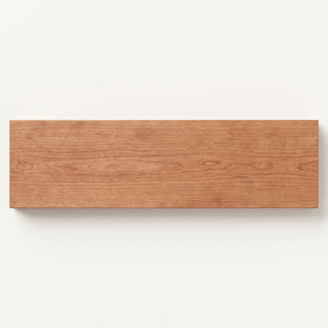 Cherry - Natural Clear Coat - Top Down View