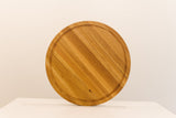 21" Round Solid Wood Cutting Board