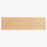 Maple - Natural Clear Coat - Top Down View