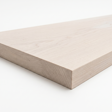 Maple - Pickled White - Corner View