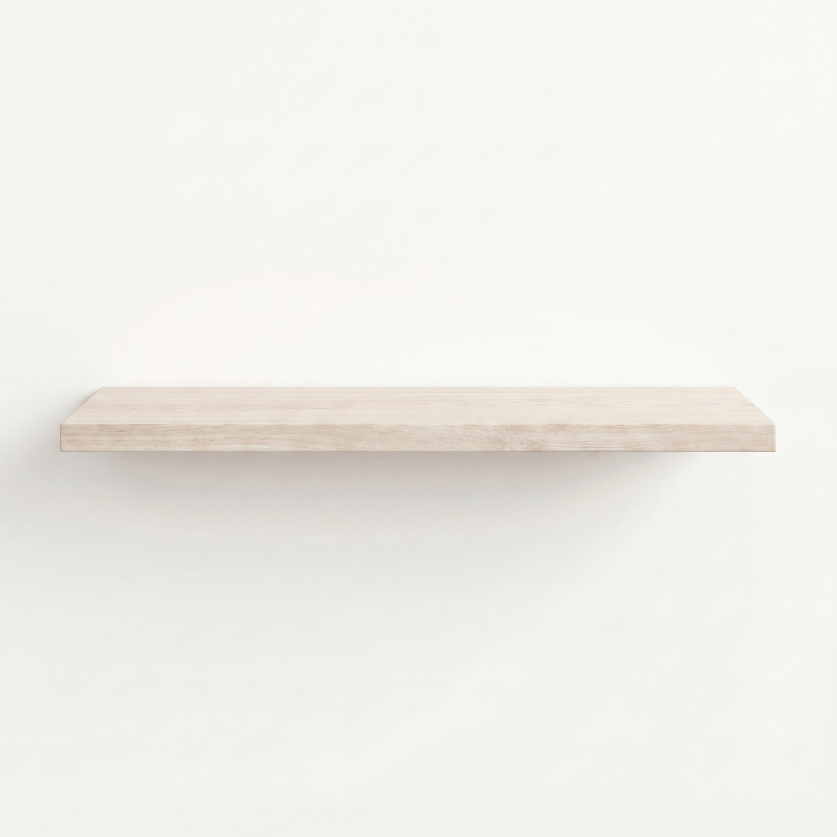 Maple - Pickled White - Front View