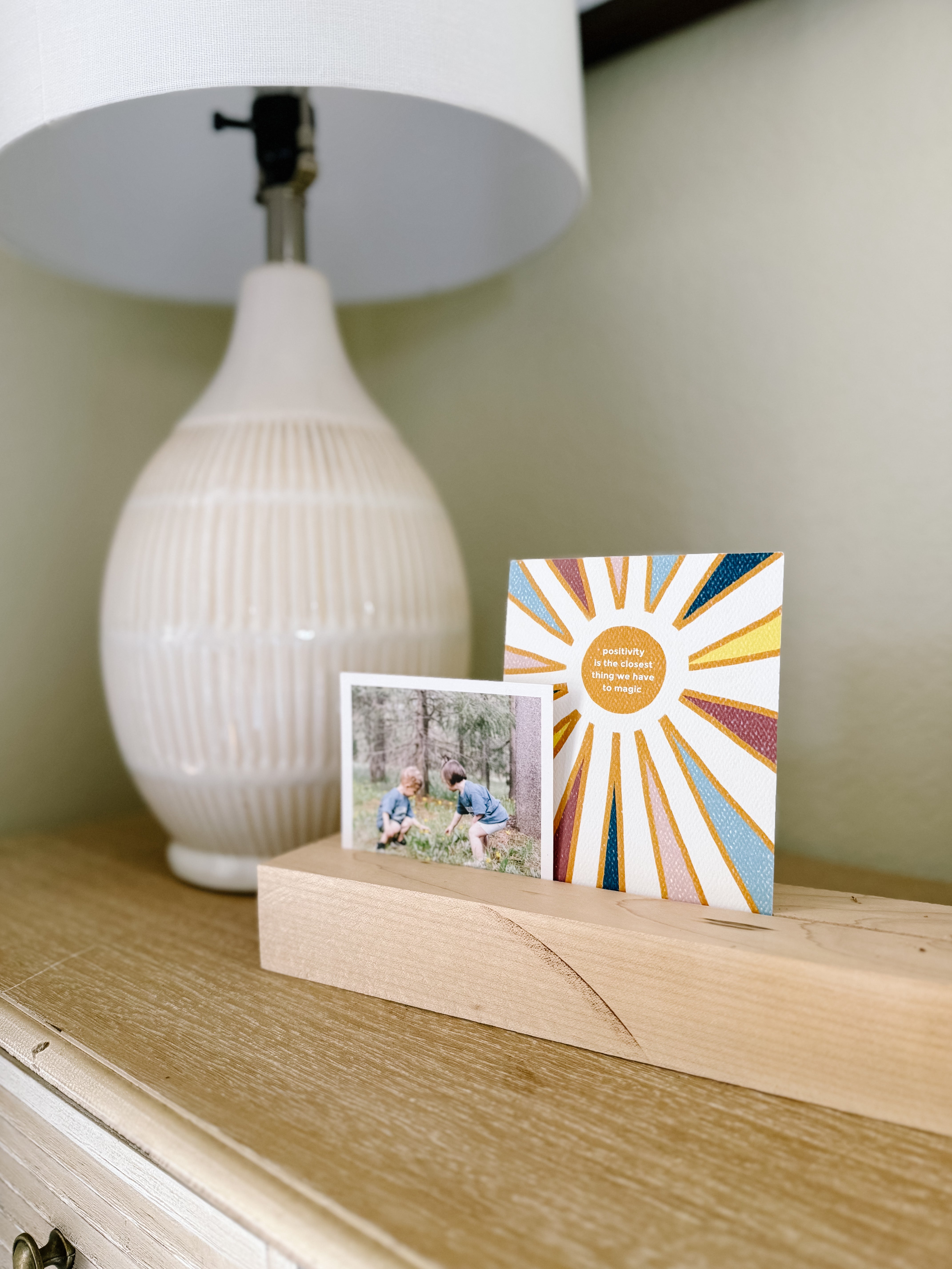 Wood Photo Blocks | Hardwood Photo, Card & Sign Holders – MD