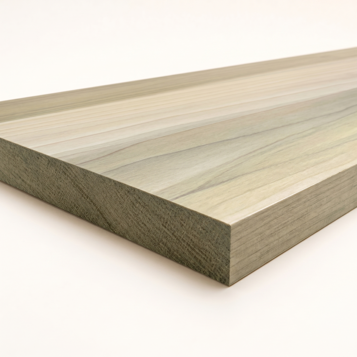 Poplar - Natural Clear Coat - Corner View