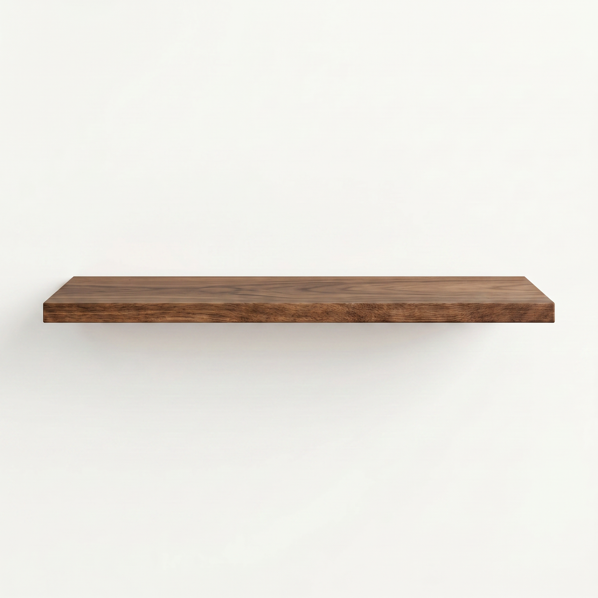 Walnut - Natural Clear Coat - Front View