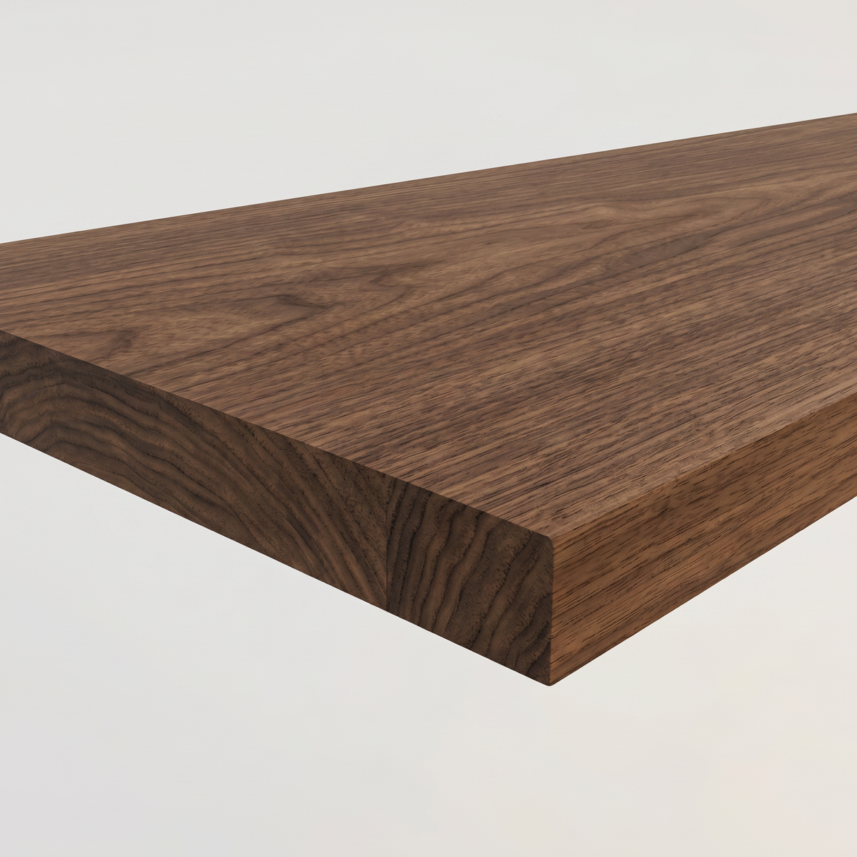 Walnut - Unfinished - Corner View