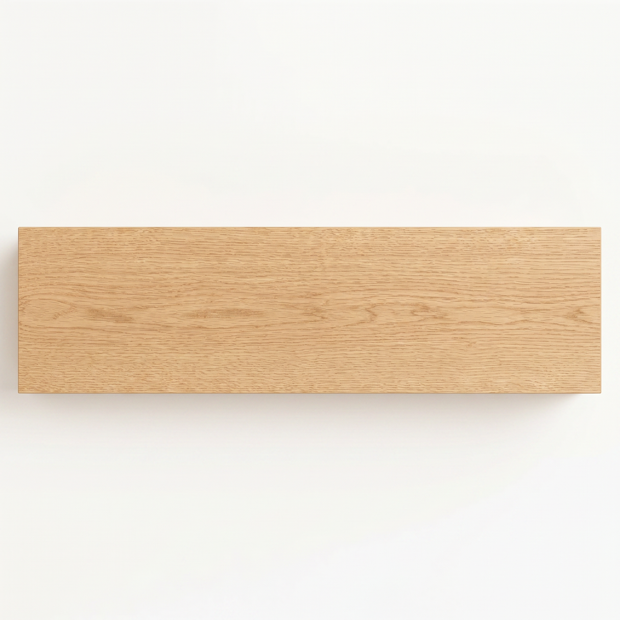 White Oak - Natural Clear Coat - Top Down View