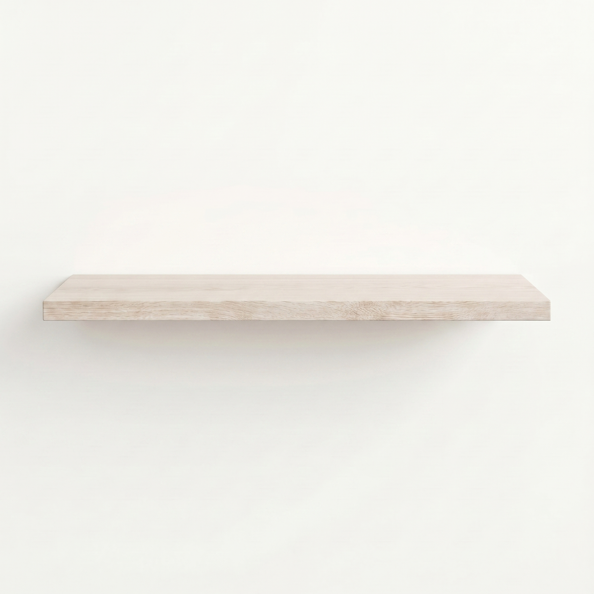 White Oak - Pickled White - Front View