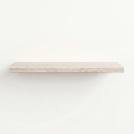 White Oak - Pickled White - Front View
