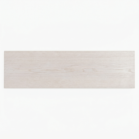 White Oak - Pickled White - Top Down View