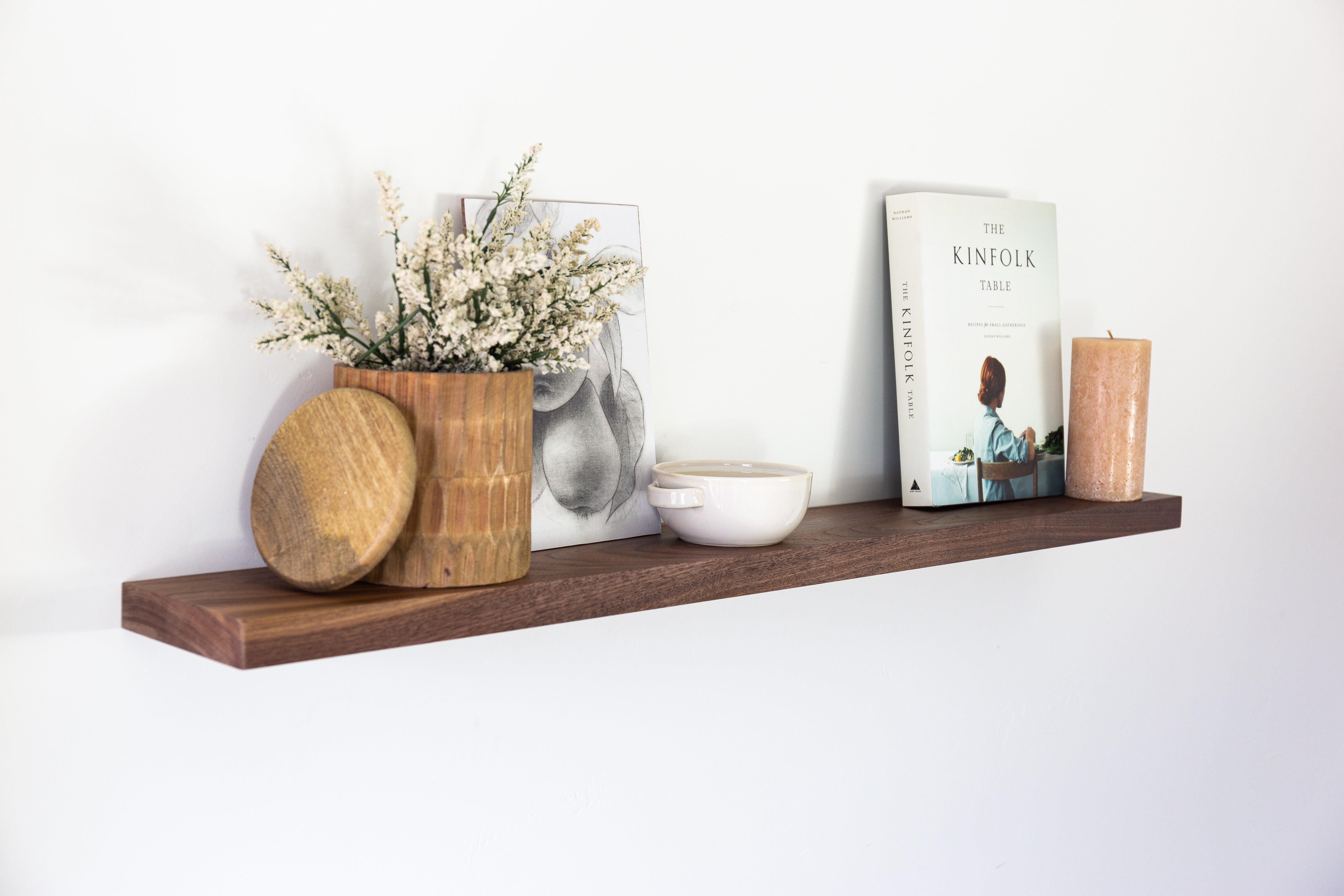 Thin deals floating shelves