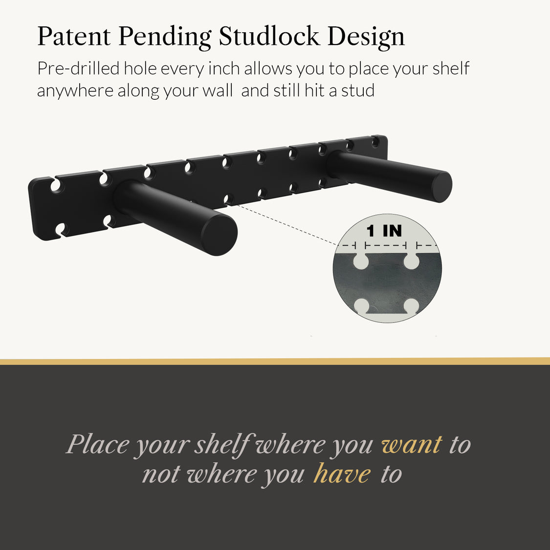 Ultra Studlock Brackets for Floating Shelves | Ultrashelf – Ultra Shelf