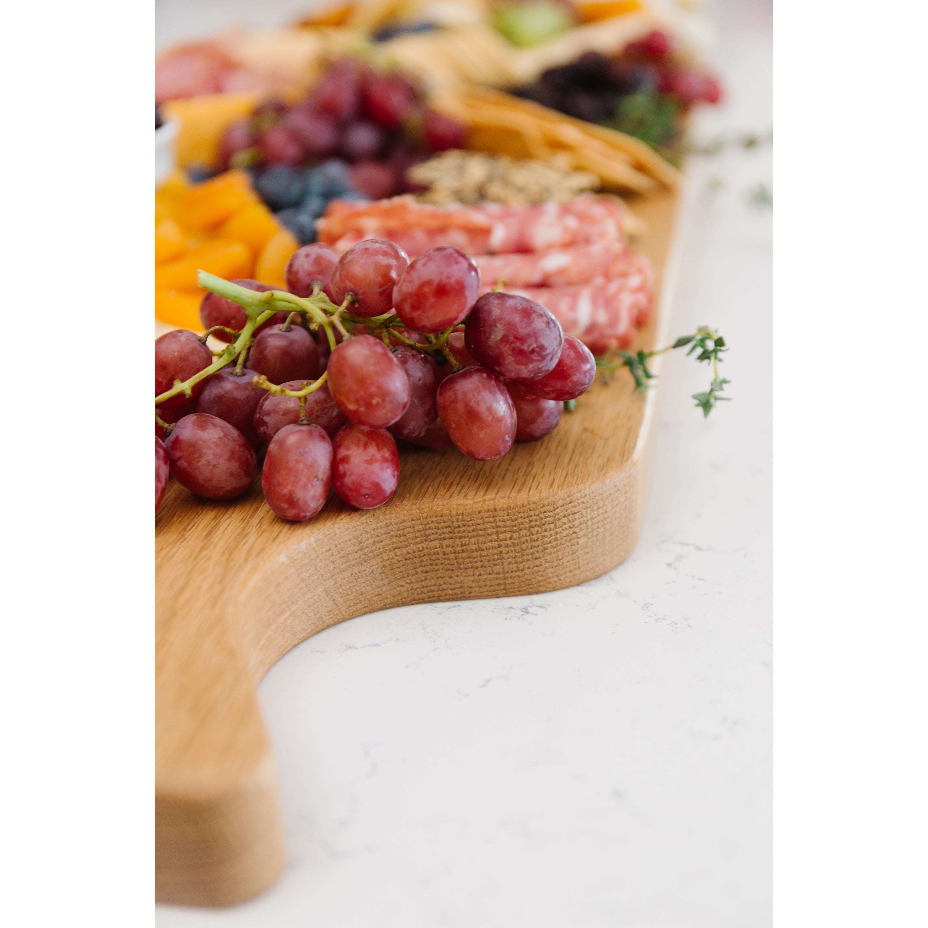 Handmade Red 2024 Oak Charcuterie Board